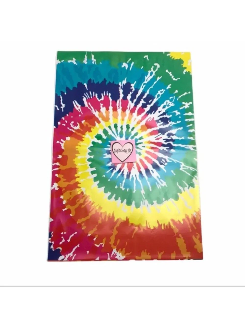 20 polymailers rainbow tie dye 10x13
